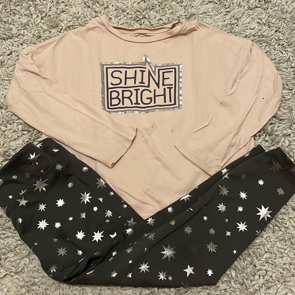 2018 Gymboree Shine Bright Outfit, Size S (5-6)